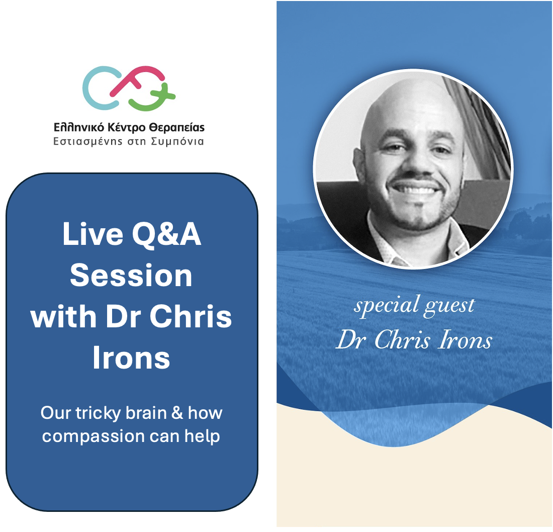 Dr Chris Irons: Live Q and A s